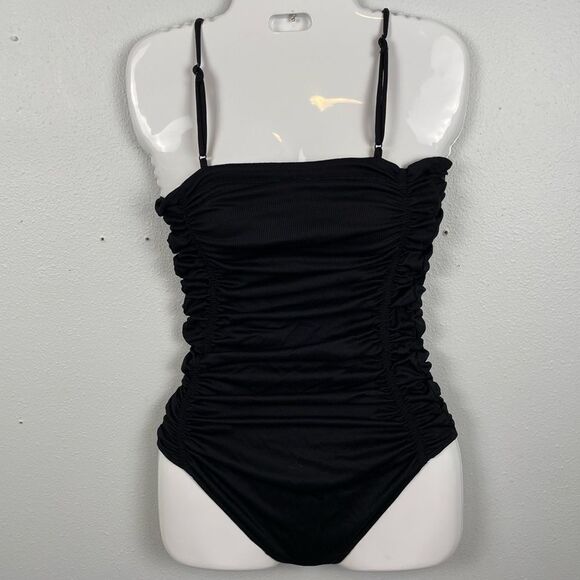 NWOT Free People Intimately Black Body Suit Size S - Picture 1 of 6